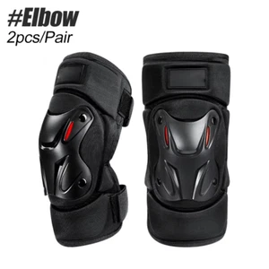 1 Pair Protective Motorbike Kneepads Elbow Support Motocross Motorcycle Knee Pad - Picture 1 of 13