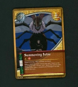 Summoning Jutsu 295 1st Edition Uncommon Jutsu Card Naruto The Chosen  - Picture 1 of 2