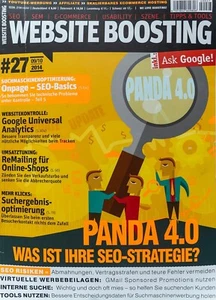 Zeitschrift Website Boosting Nr. 27 - Expertenwissen SEO SEM Websites Marketing - Bild 1 von 1