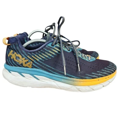 Zapatillas deportivas Hoka One One Clifton 5 para hombre 11,5 azules 1093755 BISB Foto 1 de 4