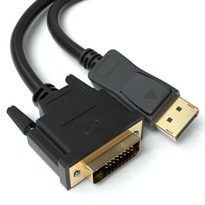DisplayPort St. - DVI (D) St. 24+1 vergoldet - verschiedene Längen - Bild 1 von 4