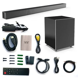 NEW Bluetooth Subwoofer Audio Wireless Home Theater Soundbar Echo Wall Speaker - Picture 1 of 23