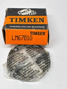 TIMKEN LM67010 Tapered Roller Bearings - Single Cup - Imperial - Picture 1 of 2