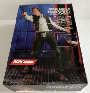 Vintage 1993 Screamin' STAR WARS HAN SOLO Model Kit NEW UNBUILT  1/4 scale 1977 - Picture 1 of 7