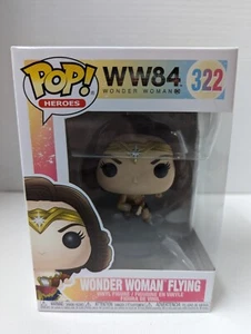Funko Pop Figure - WW 84 Wonder Woman - Wonder Woman Flying - 322 - NEW - Imagen 1 de 3