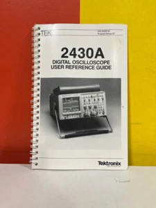 Tektronix 070-6339-02 2430A Digital Oscilloscope User Reference Guide - Picture 1 of 2