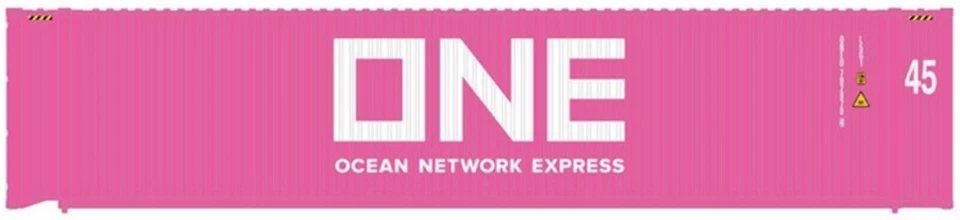 Atlas 50004980 N Scale 45' Intermodal Container 3-Pack ONE #2 - Image 1 of 1