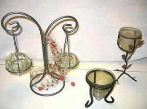 2 linternas decorativas grandes luz de té aprox. 25 cm de alto - Imagen 1 de 1
