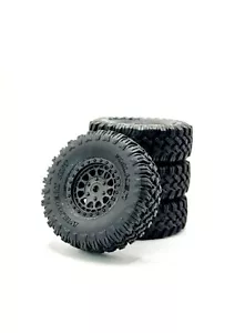Axial SCX24 Original Stock Basecamp Wheels & Tires NEW - Picture 1 of 3
