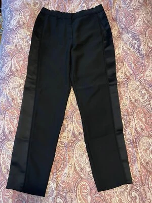 Pantalón a medida CARVEN negro crepé satinado talla 40 10 Foto 1 de 4