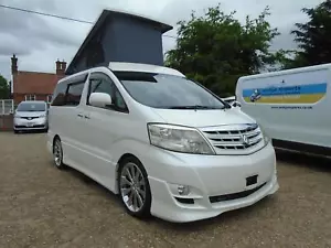 2008 TOYOTA ALPHARD CAMPER VAN,MOTORHOME,~OFF GRID SOLAR~FRIDGE/FREEZER~ULEZ - Picture 1 of 10