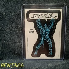 1974 1975 Topps Marvel 🔥 Comic Book Heroes Sticker The Living Mummy