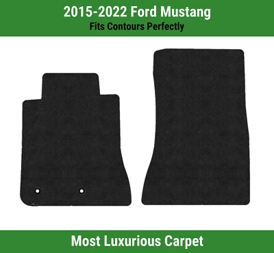 Lloyd Luxe Front Row Carpet Mats for 2015-2022 Ford Mustang  - Image 1 of 4