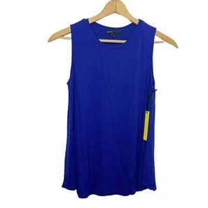 Gibson Tank Top Rundhals ärmellos dehnbar Pullover königsblau Größe S neu mit Etikett - Bild 1 von 4