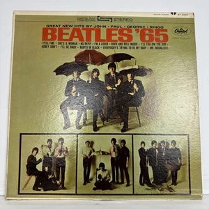 The Beatles Beatles '65 OG Vinyl LP Capitol Records ST 2228 1964 VG+/G+ - Picture 1 of 4