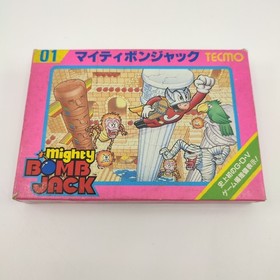 Mighty Bombjack Bomb jack Famicom / NES Japan NTSC-J Video Game