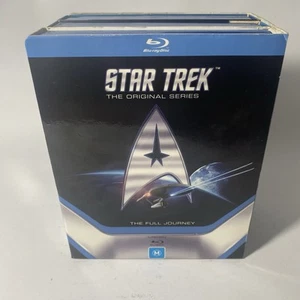 Star Trek The Original Series Blu-Ray The Full Journey Box Set Region Free - Picture 1 of 8