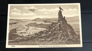 Rhön - Flieger-Denkmal auf der Wasserkuppe - mit Flugzeug - top - Bild 1 von 1