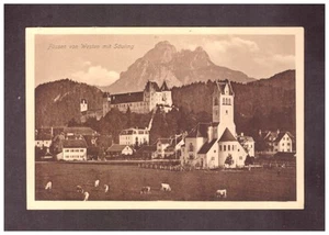 AK Füssen von Westen mit Säuling um 1900 ungebraucht - Bild 1 von 1