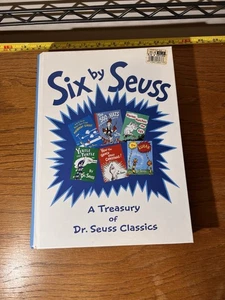 Six by Seuss: A Treasury of Dr Seuss Classics Hardcover Random House 1991 1st Ed - Picture 1 of 16