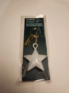 2024 STARBUCKS HOLIDAY Tappo coperchio tazza calda riutilizzabile stella bianca - Foto 1 di 6