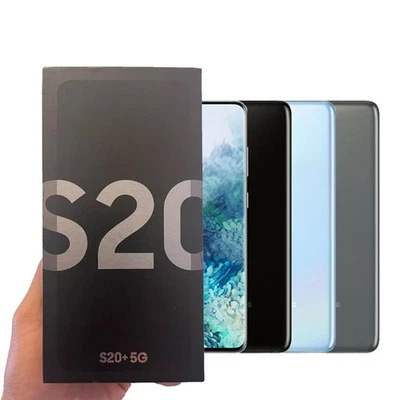 NEW Samsung Galaxy S20+ Plus 5G (SM-G986U) 12+128GB Factory Unlocked [AU STOCK] - image 1 of 4