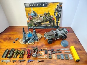 Mega Bloks Halo 97011 Warthog Resistance 98% Complete Set Forerunner Structure - Picture 1 of 20