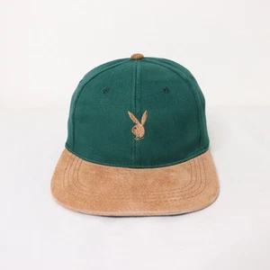 Vintage 90's Playboy Bunny Two Tone Embroidered Hat NOS Deadstock - Picture 1 of 6