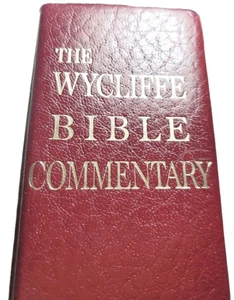 The Wycliffe Bible Commentary By Moody Press 1980 Pfeiffer Harrison 8th Printing - Foto 1 di 9