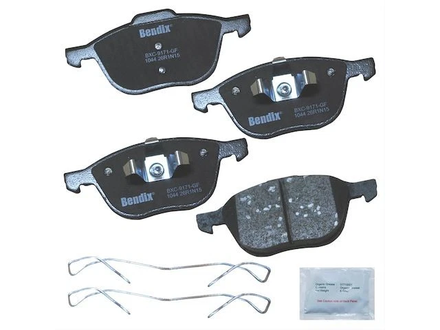 Комплект передних тормозных колодок для 2004-2013 Mazda 3 2005 2006 2007 2008 2009 2010 FM141PX - Изображение 1 из 1