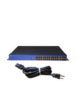 Adtran NetVanta 1234P 1702595G1 Gen 2 24-Port 10/100 PoE Managed Switch - Image 1 of 4