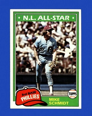 1981 Topps Set-Break #540 Mike Schmidt NM-MT OR BETTER *GMCARDS* - Image 1 of 2