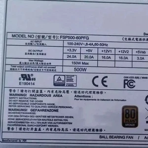 FSP500-60PFG For Advantech 500W Power Supply Module 100% Tested - Afbeelding 1 van 4