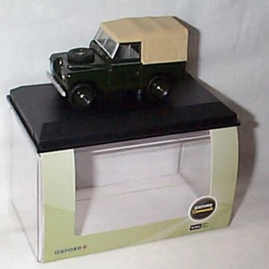 OXFORD 1/43 LAND ROVER 1960 SERIES 2 S2 SWB CANVAS BACK BRONZE GREEN 43LR2S008 - Bild 1 von 2