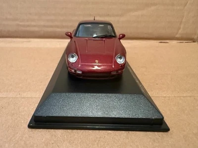 Porsche 911 (993) Turbo ano 1995 vermelho metálico 1:43 Minichamps - Imagem 1 de 4