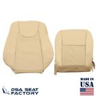 For 2009-2015 Lexus RX Driver Top & Bottom Seat Covers (AL10) - LEATHER BEIGE