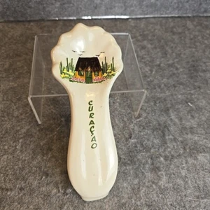 Dutch Antilles Ceramics Curacao Spoon Rest - Picture 1 of 10
