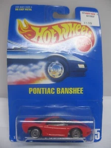 1992 Hot Wheels Pontiac Banshee #75 (5-sp) - Picture 1 of 4