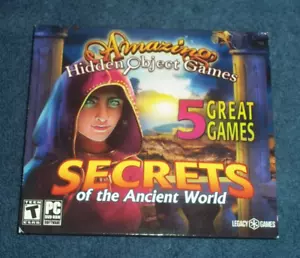 AMAZING HIDDEN OBJECT GAMES - SECRETS OF THE ANCIENT WORLD (5 PC GAMES, 2016) - Picture 1 of 3