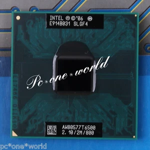 100% OK SLGF4 Intel Core 2 Duo T6500 2,1 GHz Dual-Core Laptop Prozessor CPU - Bild 1 von 1