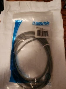 7-Foot Cat 5e Cat5e Molded Network Cable 7Ft Gray - Picture 1 of 1