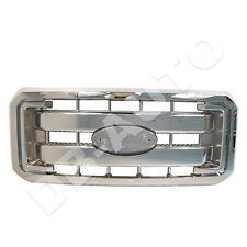 Front Upper Grill Chrome For Ford 2011-2016 F250 F350 F450 F550 Super Duty