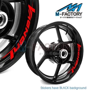 Wheel Decal 17'' Rim Sticker Tape Set For Aprilia TUONO V4 1100 RR 2015-2020 - Foto 1 di 22