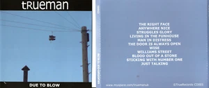 TRUEMAN - DUE TO BLOW (CD) NEW / SEALED!!! TRUE RECORDS - GENUINE ORIGINAL!! - Bild 1 von 1
