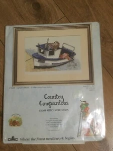 DMC Country Companions Cross Stitch Kit 'Captain's Choice' - Picture 1 of 2