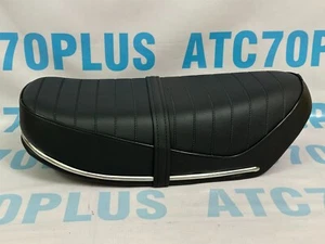 Honda Dax ST50 ST70 ST90 Seat CT70 Trail70 Reproduction Saddle With Chrome Trim. - Foto 1 di 16