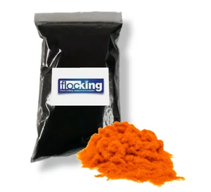 Fibras Orange Flocking 1 mm para FLOCKING Drift Car Rally Car profesional - Imagen 1 de 2