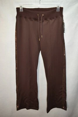  LA Kitty Pants Brown Sequin  Size Large Women's New  - Image 1 of 4