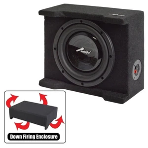 Audiopipe Apsb8Bdf Single 8" Shallow Downfire Sealed Enclosure Sub - Picture 1 of 1