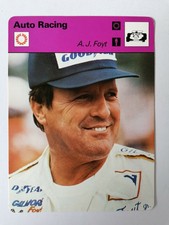 Editons Recontre - Sportscaster Cards - Auto Racing - A.J. Foyt - 19-17 1978